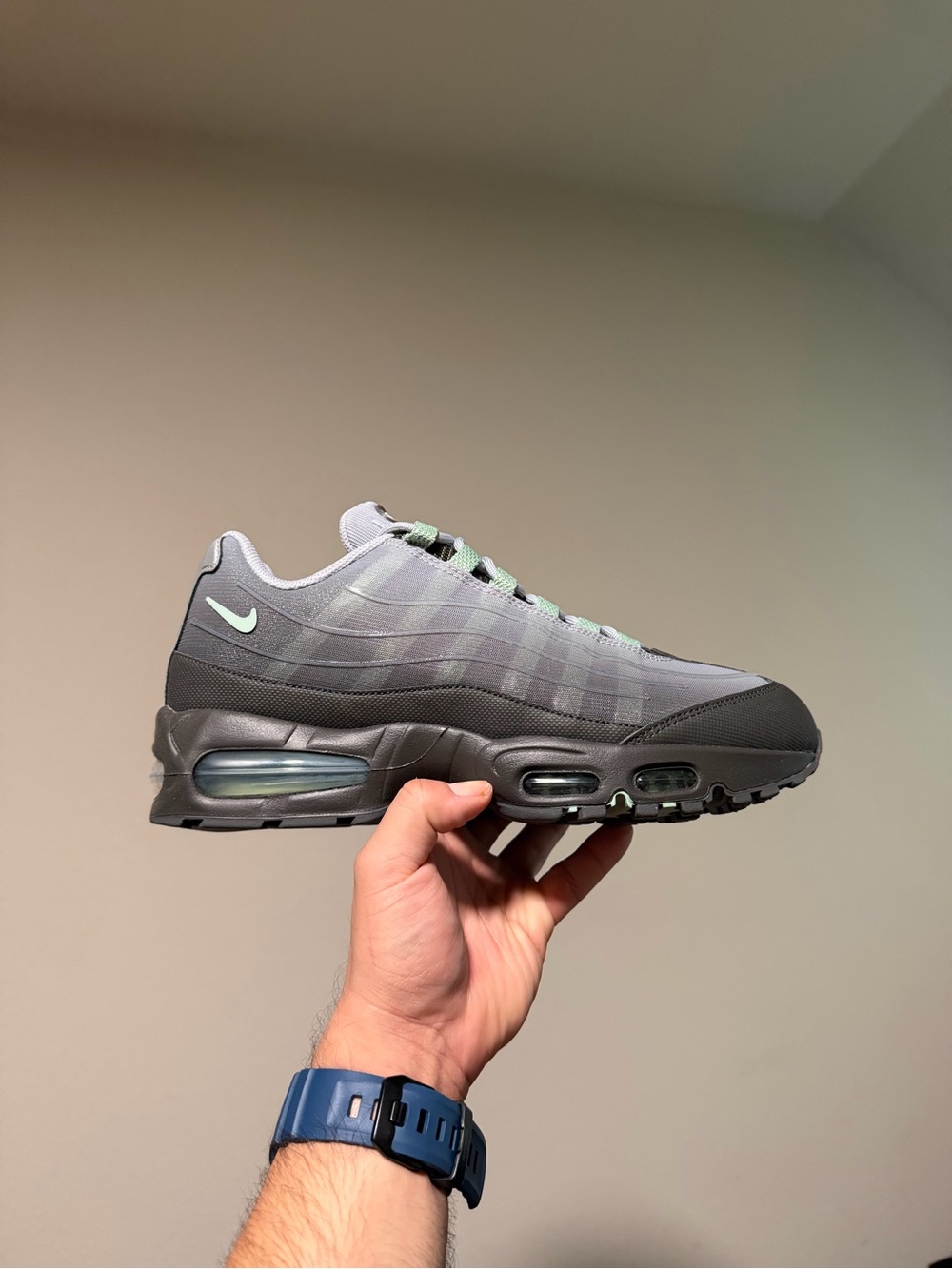 Nike Air Max 95 Big Bubble ‘Medium Ash’ Men’s Low Top IH7853-200